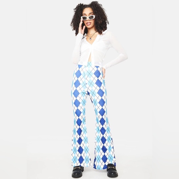 Cool Could Be The One Argyle Pants - Picture 4 of 4